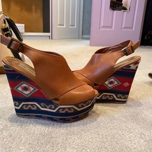Steve Madden Wedges 7.5M